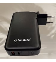 KİŞİYE ÖZEL İSİM BASKILI PRİZLİ POWERBANK (Siyah)