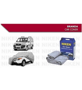 Fiat Doblo 1 maxi (araca özel üretim) Oto Branda Araç Örtüsü 2001-2009 arası modeller Niken (Gri)