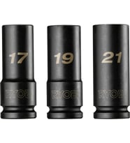 RHDIS3PC Derin Kuyu Darbeli Soket Seti (3 Parça)