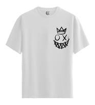 Crowned Madness - %100 Pamuklu Erkek Beyaz Tişört - Premium Quality