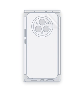 SChitec Realme 14 Pro+ Uyumlu Fullbody Arka Kaplama Hidrojel Koruyucu Film