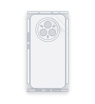 SChitec Realme 14 Pro+ Uyumlu Fullbody Arka Kaplama Hidrojel Koruyucu Film