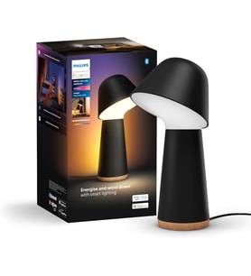 Philips Hue Twilight Beyaz Ve Renkli Ambiyans Masa Lambası, Siyah (Çok Renkli)
