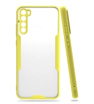 Newface Xiaomi Redmi Note 8 Kılıf Platin Silikon - Sarı