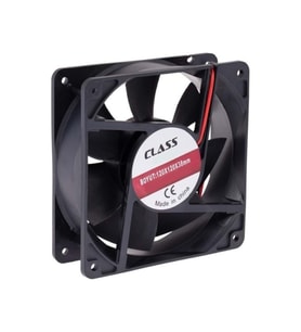 Class CF 277 120x120x38 48 Volt 2 Pin 50/60 Hz 0.18A Fan (Siyah)