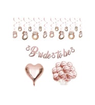Rose Gold Bride To Be Set