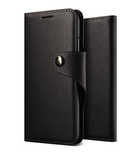 VRS Design İPhone X ile Uyumlu Daily Diary Kılıf Black