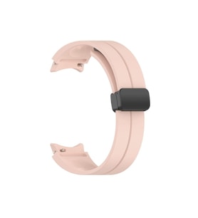 Samsung Galaxy Watch 5 40mm Uyumlu Kordon Silikon Metal Mıknatıslı Toka Zore KRD-84 Kayış