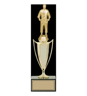 ODAK KUPA - Figürlü Kupalar - Judo / Karate Figürlü Kupalar FG-039 B - 34 cm