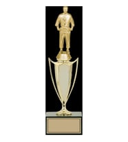 ODAK KUPA - Figürlü Kupalar - Judo / Karate Figürlü Kupalar FG-039 B - 34 cm