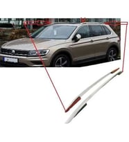 Drs Tuning Tiguan Uyumlu 2016 Sonrası Tavan Çıtası Gümüş Parça