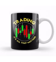 Trading It's All That Matters Funny Stock Market Kupa Bardak Porselen