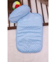 Düz Nohut Desen Yastıklı Bebek Alt Açma