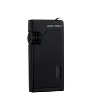 Quantoro Çift Torch Pürmüz Siyah Metal Puro Çakmağı - TRZ1141