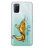 Oppo Başak Burcu Tasarımlı Şeffaf Telefon Kılıfı