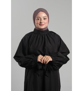 Vizon Pratik Hazır Geçmeli Tesettür Eşarp Sandy Arkadan Çıtçıtlı Piliseli Hijab 2406_10