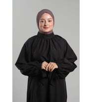 Vizon Pratik Hazır Geçmeli Tesettür Eşarp Sandy Arkadan Çıtçıtlı Piliseli Hijab 2406_10
