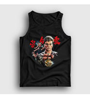 Presmono Unisex Siyah Bloodsport V2 Film Jean Claude Van Damme Atlet 258897tt