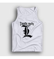 Presmono Unisex Beyaz Logo L V3 Anime Death Note Atlet 129949tt (Beyaz)