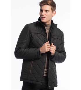M8616 DEWBERRY ERKEK MONT-SİYAH