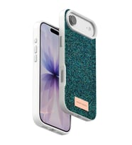 Onegif Apple İphone 17 Air Bright Simli Kapak - Koyu Yeşil