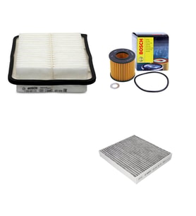 Bosch Filtre Bakım Seti Toyota Verso 1.6 1.8 2010+ Benzinli Hava + Yağ F. + Polen Filtre Bosch