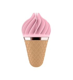 Satisfyer Treat Güvenli Malzemeden Oluşan Şarjlı Dönebilir Oral Vibratörü