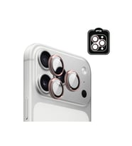 iPhone 17 Pro / iPhone 17 Pro Max için ProLENS Kamera Lens Koruyucu Alüminyum CD Çerçeveli, Kırılmaz Cam