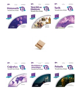 Palme 10. Sınıf 2027 Maarif Matematik Edebiyat Tarih Coğrafya Din ve Felsefe 6lı Sözel Soru Bankası + Telefon Standı