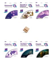 Palme 10. Sınıf 2027 Maarif Matematik Edebiyat Tarih Coğrafya Din ve Felsefe 6lı Sözel Soru Bankası + Telefon Standı