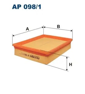 FILTRON AP0981 Hava Filtresi 46519049