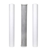Su Arıtma 20'' Filtre Seti 5 Mikron + Blok Karbon + 1 Mikron (Beyaz)