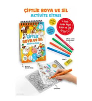 Çiftlik – Boya ve Sil Aktivite Kitabı