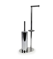 Kobos Hareketli WC Set Yuvarlak Parlak Krom KBW-829CR