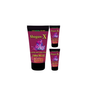 Shogun-X Extra Size Cream 3 Adet 50ml Etkili Ereksiyon Kremi