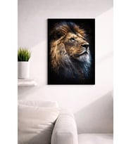 LION1  TASARIM MDF TABLO (27X18)