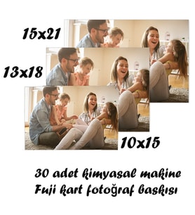 HD -10x15  Fotoğraf baskısı 30 adet