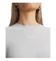 Under Armour UA Rival Boxy Tee Solid Gri Kadın T-Shirt 6011064-023