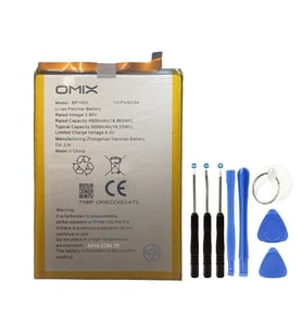 AXYA OMİX X600 PİL BATARYA VE TAMİR SETİ BP1905 5000 mAh