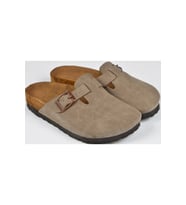 Mantar Tabanlı Çocuk Unisex Boston Birkens Günlük Sabo 59463 Günlük Terlik (Vizon)