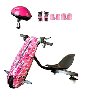Citymate Drift Car Elektrikli Kaykay Bluetooth Dirift Kar Hoverboard Scooter + Koruma Ekipmanı D05
