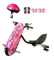 Citymate Drift Car Elektrikli Kaykay Bluetooth Dirift Kar Hoverboard Scooter + Koruma Ekipmanı D05