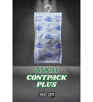 ContPack Plus Askılı Nem Alıcı Konteyner Rutubet Önleyici Nem Tutucu Küf ve Korozyon Koruyucu 1 Adet 380 gr