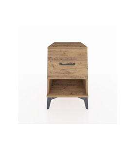 Kronos Komodin Tek Çekmeceli 44x59x64 Çam-Çam