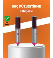 Saç Düzleştirme ve Hacimlendirme Fonksiyonlu Fırça