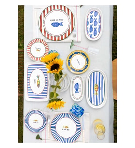 Oval Servis Tabak Seti, 21 cm, Şık ve Kullanışlı Tasarım