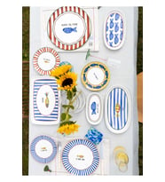 Oval Servis Tabak Seti, 21 cm, Şık ve Kullanışlı Tasarım