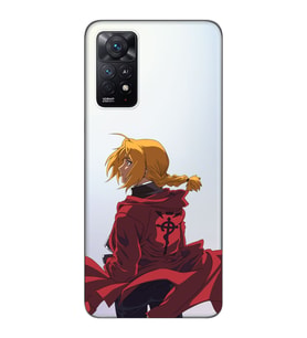 Xiaomi Redmi Note 12 PRO 4G Uyumlu Edward Elric Tasarımlı Şeffaf Telefon Kılıfı