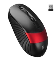 Kablosuz Mouse 1600 Dpi Siyah Kırmızı SM18SK