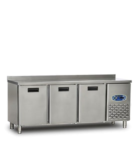 Dampak 3 Kapılı Cam Tezgah Tipi Buzdolabı 455 Litre 200 x 70 x 85 (cm)
